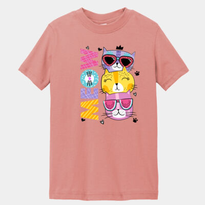 Meow - Toddler Fine Jersey Tee Thumbnail