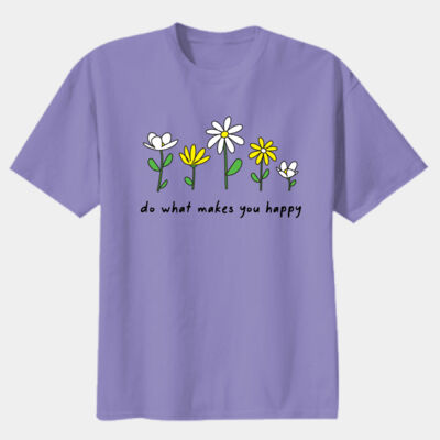 Do What Makes You Happy - Youth Heavy Cotton T-Shirt Thumbnail