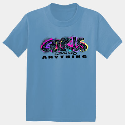 Girls Can Do Anything  - Youth PosiCharge ® Competitor Tee Thumbnail