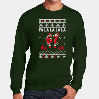 FA LA LA LA LA 6-7 - Heavy Blend Crewneck Sweatshirt Thumbnail