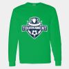 Heavy Cotton 100% Cotton Long Sleeve T Shirt Thumbnail