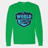 Heavy Cotton 100% Cotton Long Sleeve T Shirt Thumbnail
