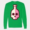Heavy Cotton 100% Cotton Long Sleeve T Shirt Thumbnail