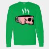 Heavy Cotton 100% Cotton Long Sleeve T Shirt Thumbnail