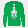 Heavy Cotton 100% Cotton Long Sleeve T Shirt Thumbnail