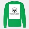 Heavy Cotton 100% Cotton Long Sleeve T Shirt Thumbnail