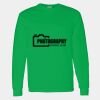 Heavy Cotton 100% Cotton Long Sleeve T Shirt Thumbnail