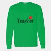 Heavy Cotton 100% Cotton Long Sleeve T Shirt Thumbnail