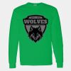 Heavy Cotton 100% Cotton Long Sleeve T Shirt Thumbnail