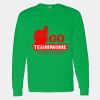 Heavy Cotton 100% Cotton Long Sleeve T Shirt Thumbnail