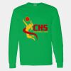 Heavy Cotton 100% Cotton Long Sleeve T Shirt Thumbnail
