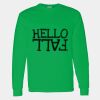 Heavy Cotton 100% Cotton Long Sleeve T Shirt Thumbnail