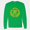 Heavy Cotton 100% Cotton Long Sleeve T Shirt Thumbnail