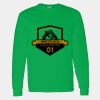 Heavy Cotton 100% Cotton Long Sleeve T Shirt Thumbnail