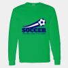 Heavy Cotton 100% Cotton Long Sleeve T Shirt Thumbnail