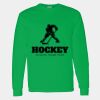 Heavy Cotton 100% Cotton Long Sleeve T Shirt Thumbnail