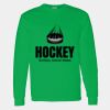 Heavy Cotton 100% Cotton Long Sleeve T Shirt Thumbnail