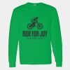 Heavy Cotton 100% Cotton Long Sleeve T Shirt Thumbnail