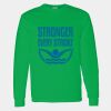 Heavy Cotton 100% Cotton Long Sleeve T Shirt Thumbnail