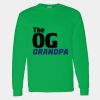 Heavy Cotton 100% Cotton Long Sleeve T Shirt Thumbnail