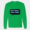 Heavy Cotton 100% Cotton Long Sleeve T Shirt Thumbnail