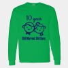 Heavy Cotton 100% Cotton Long Sleeve T Shirt Thumbnail