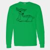 Heavy Cotton 100% Cotton Long Sleeve T Shirt Thumbnail