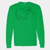 Heavy Cotton 100% Cotton Long Sleeve T Shirt Thumbnail