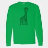 Heavy Cotton 100% Cotton Long Sleeve T Shirt Thumbnail
