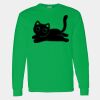 Heavy Cotton 100% Cotton Long Sleeve T Shirt Thumbnail