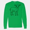 Heavy Cotton 100% Cotton Long Sleeve T Shirt Thumbnail