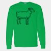 Heavy Cotton 100% Cotton Long Sleeve T Shirt Thumbnail