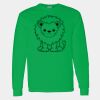 Heavy Cotton 100% Cotton Long Sleeve T Shirt Thumbnail
