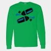 Heavy Cotton 100% Cotton Long Sleeve T Shirt Thumbnail