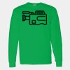 Heavy Cotton 100% Cotton Long Sleeve T Shirt Thumbnail