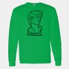 Heavy Cotton 100% Cotton Long Sleeve T Shirt Thumbnail