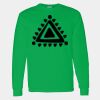 Heavy Cotton 100% Cotton Long Sleeve T Shirt Thumbnail