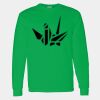 Heavy Cotton 100% Cotton Long Sleeve T Shirt Thumbnail