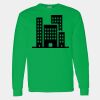 Heavy Cotton 100% Cotton Long Sleeve T Shirt Thumbnail