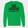 Heavy Cotton 100% Cotton Long Sleeve T Shirt Thumbnail