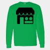 Heavy Cotton 100% Cotton Long Sleeve T Shirt Thumbnail