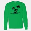 Heavy Cotton 100% Cotton Long Sleeve T Shirt Thumbnail