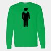 Heavy Cotton 100% Cotton Long Sleeve T Shirt Thumbnail