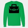 Heavy Cotton 100% Cotton Long Sleeve T Shirt Thumbnail
