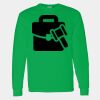 Heavy Cotton 100% Cotton Long Sleeve T Shirt Thumbnail