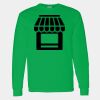 Heavy Cotton 100% Cotton Long Sleeve T Shirt Thumbnail