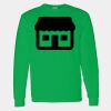 Heavy Cotton 100% Cotton Long Sleeve T Shirt Thumbnail