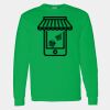 Heavy Cotton 100% Cotton Long Sleeve T Shirt Thumbnail