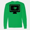 Heavy Cotton 100% Cotton Long Sleeve T Shirt Thumbnail