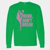Heavy Cotton 100% Cotton Long Sleeve T Shirt Thumbnail